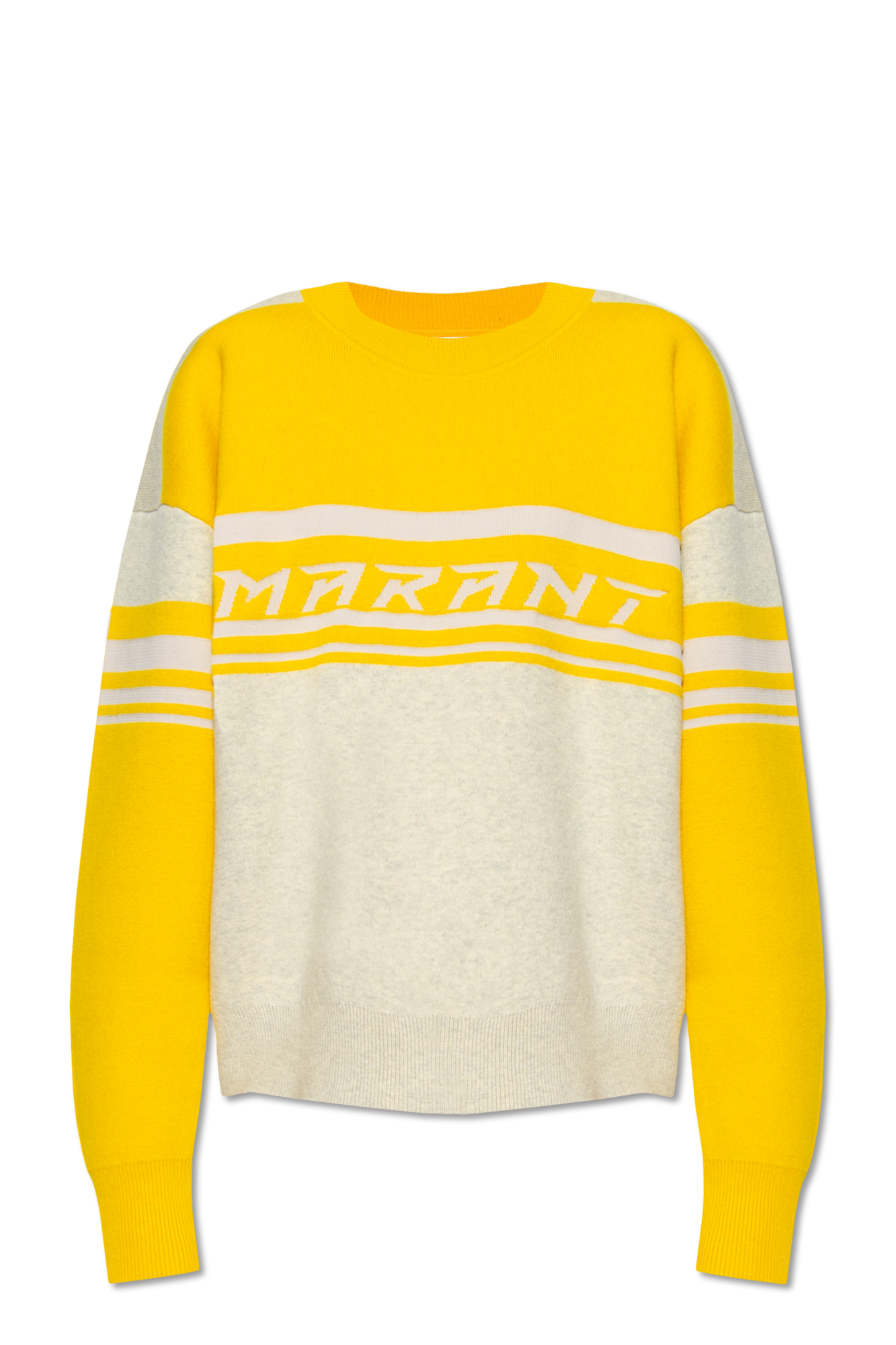 Off white yellow on sale sweater